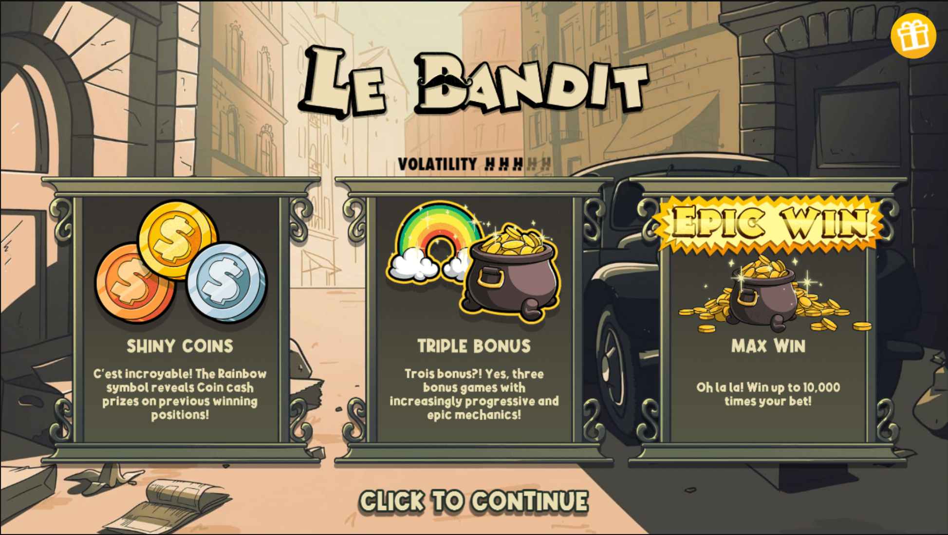 Le Bandit — игровое поле 6x5, Cluster Pays